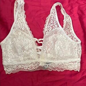 Lace Bralette in Cream